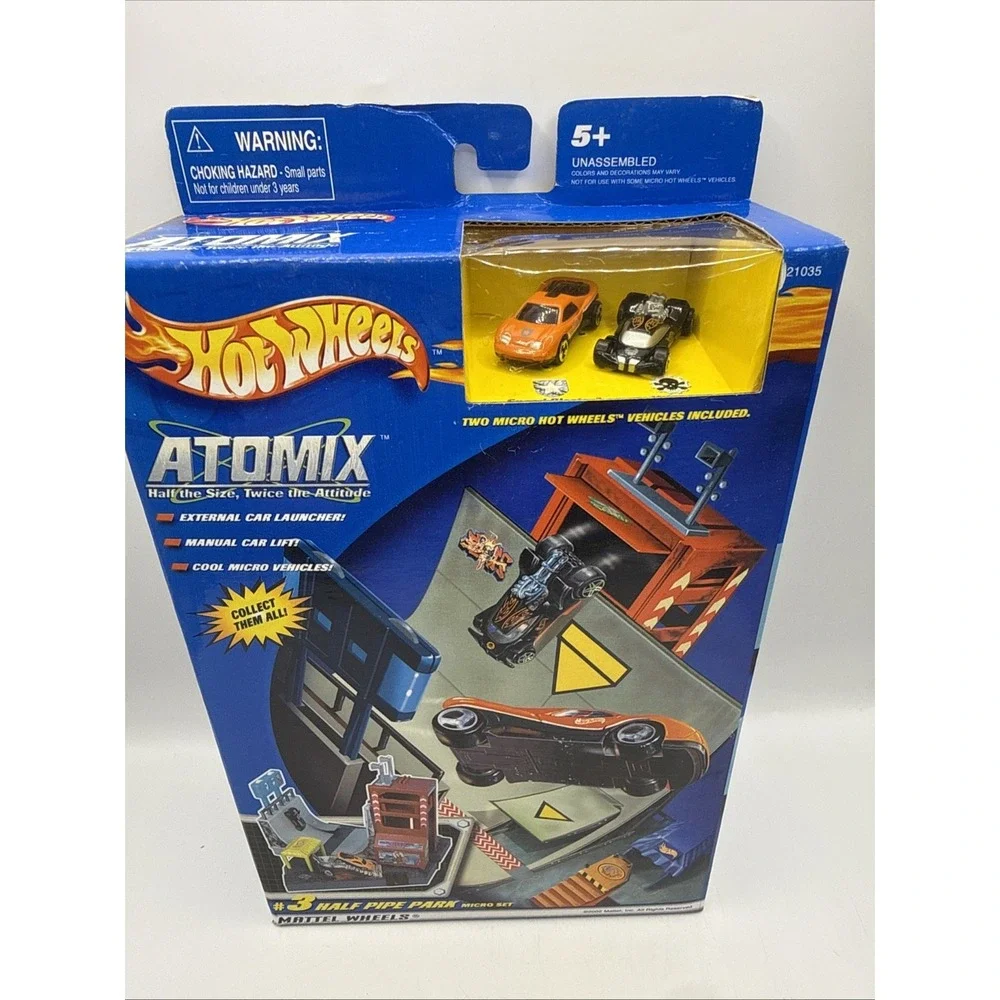 Hot Wheels Atomix 3 Half Pipe Park – Micro‎ Hot Wheels Speed Blaster Vulture NIB